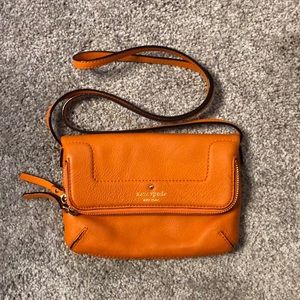 Orange crossbody Kate Spade Purse